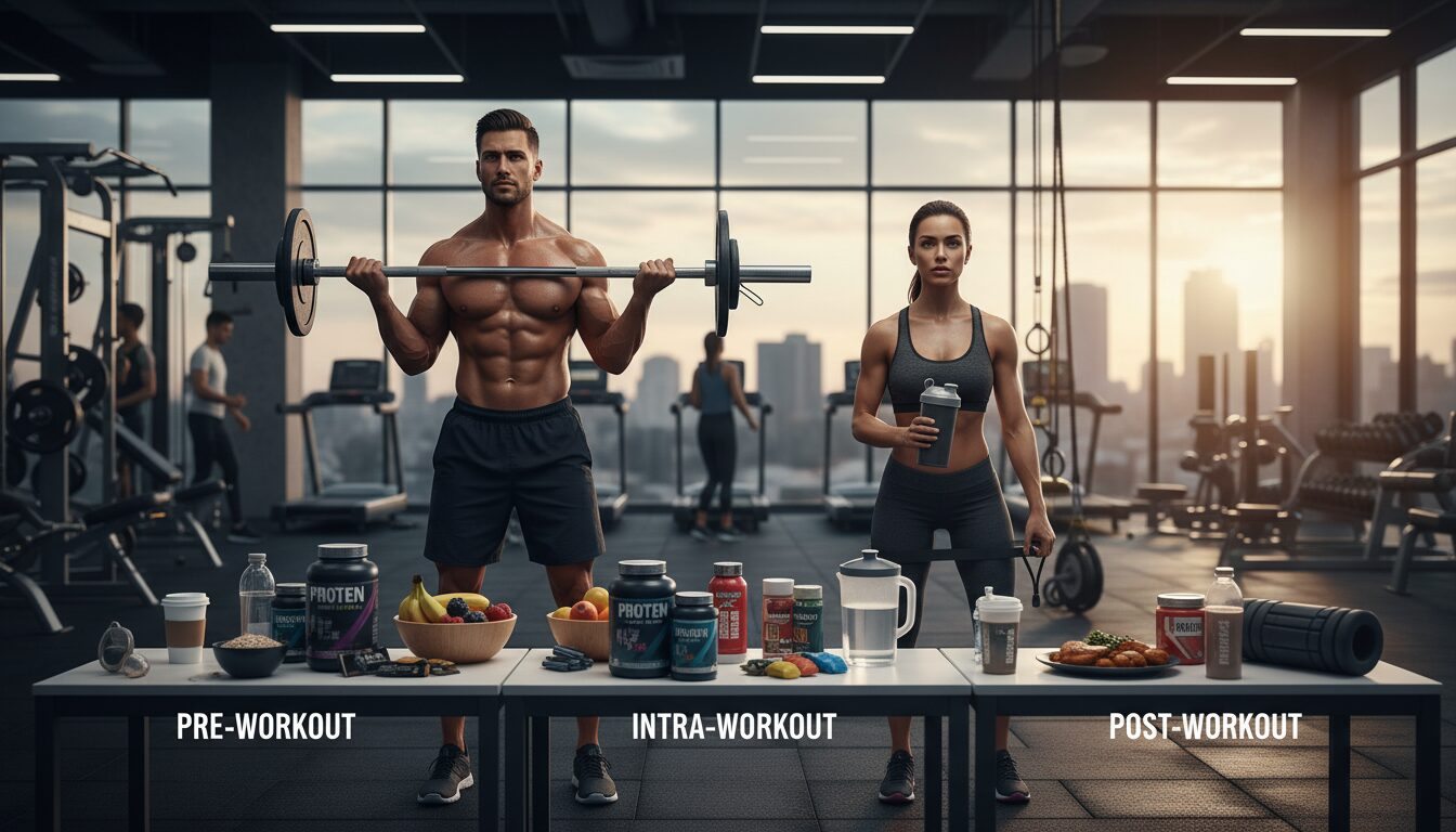 Editorial photograph for article about: The Complete Guide to Nutrition Timing for Muscle Recovery and Performance in 2026