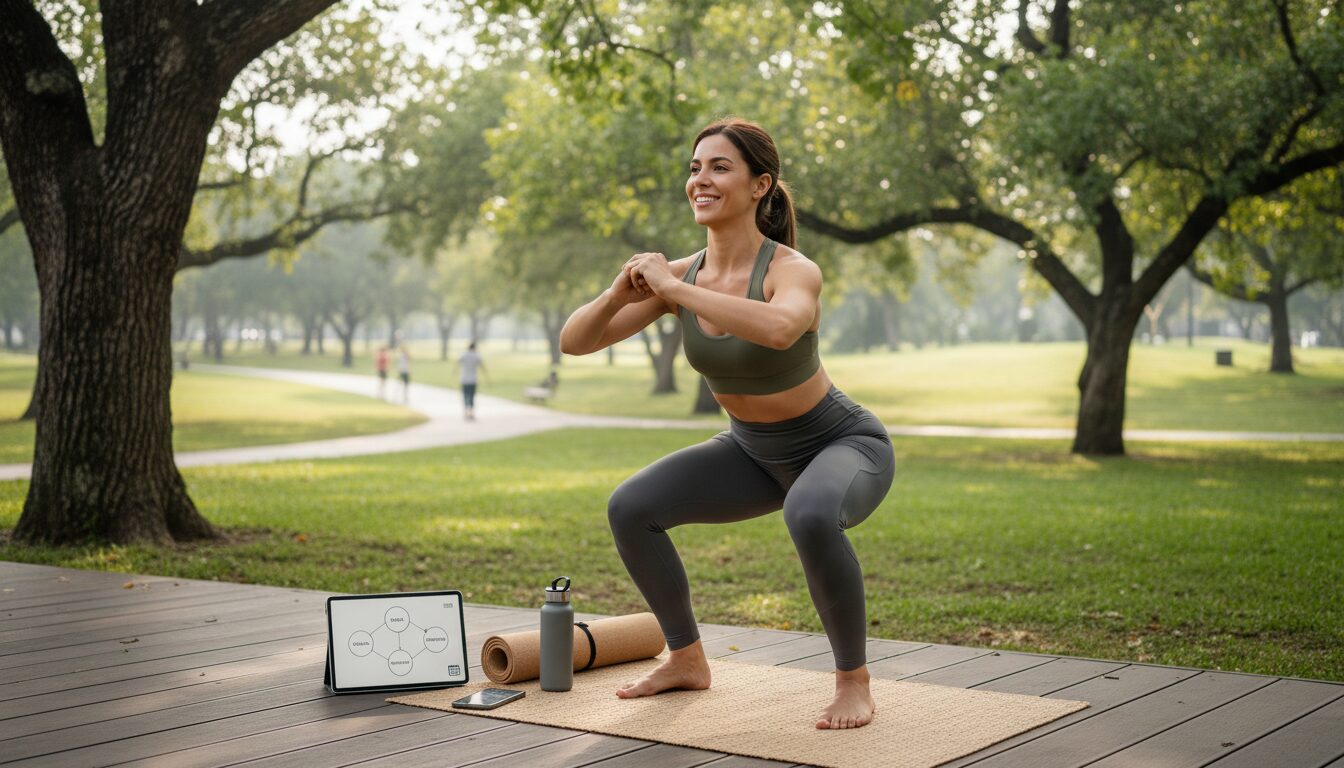 Editorial photograph for article about: The Ultimate Beginner\'s Guide to Starting a Sustainable Fitness Routine in 2026