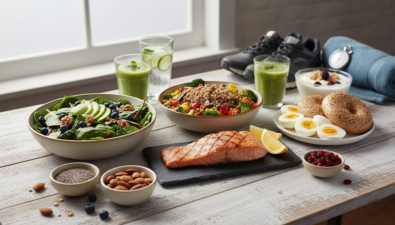 Editorial photograph for article about: Complete Nutrition Guide for Athletes: What to Eat for Peak Performance