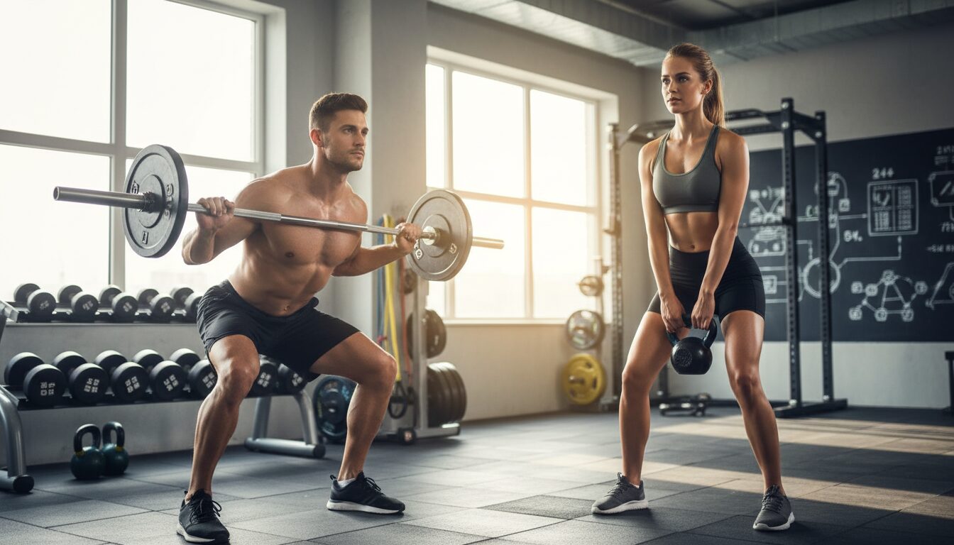 Editorial photograph for article about: Complete Guide to Losing Weight and Strength Training: Build Muscle While Burning Fat